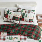 Colorful Holiday Quilt Set - Midnight Magic, photo 8 of 42