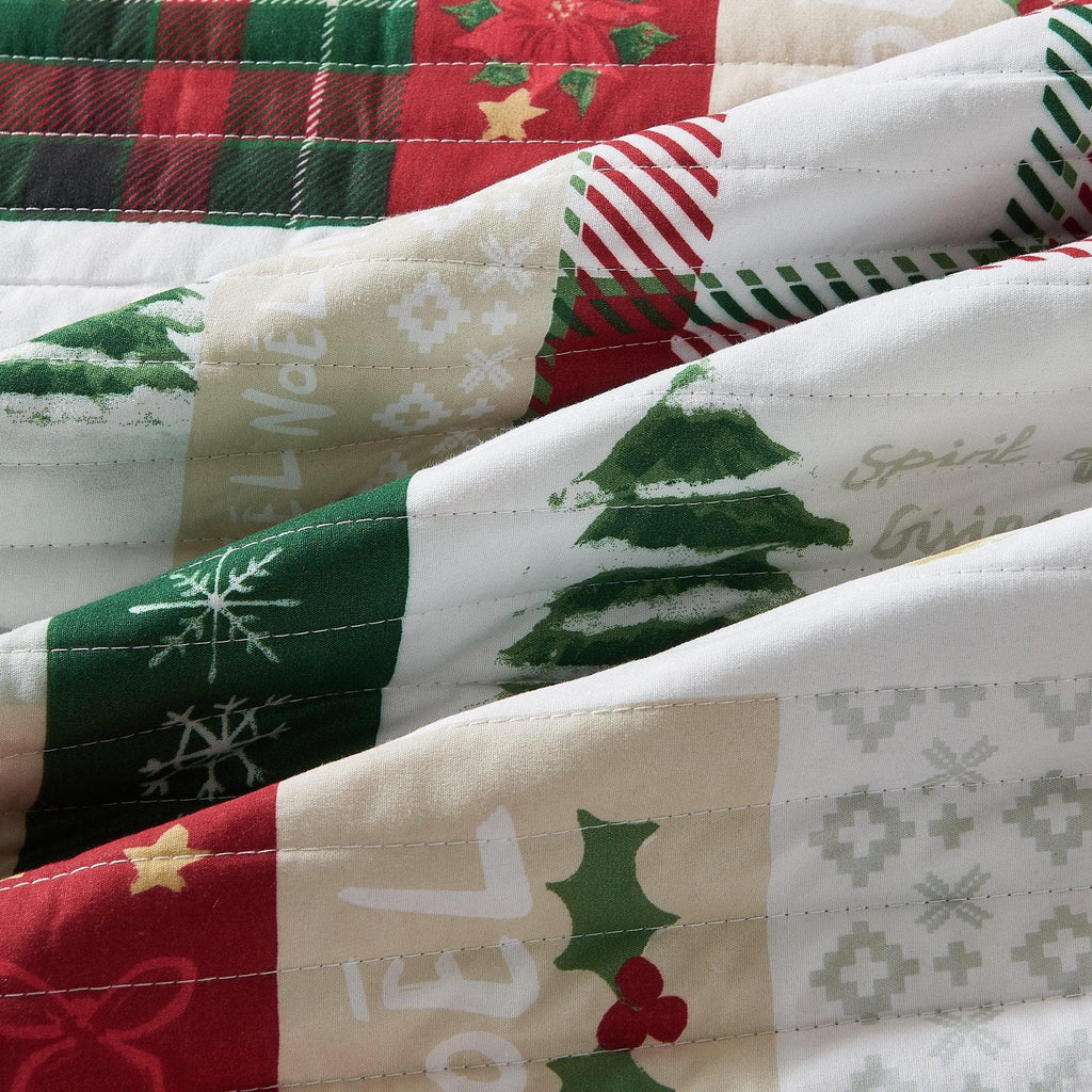 Colorful Holiday Quilt Set - Midnight Magic, photo 9 of 42