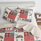 Colorful Holiday Quilt Set - Midnight Magic, photo 14 of 42
