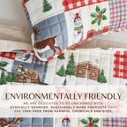 Colorful Holiday Quilt Set - Midnight Magic, photo 17 of 42