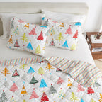Colorful Holiday Quilt Set - Midnight Magic, photo 32 of 42