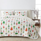 Colorful Holiday Quilt Set - Midnight Magic, photo 37 of 42