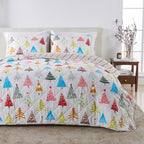 Colorful Holiday Quilt Set - Midnight Magic, photo 31 of 42