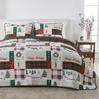 Colorful Holiday Quilt Set - Midnight Magic, photo 7 of 42