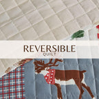 Colorful Holiday Quilt Set - Midnight Magic, photo 16 of 42