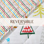 Colorful Holiday Quilt Set - Midnight Magic, photo 34 of 42