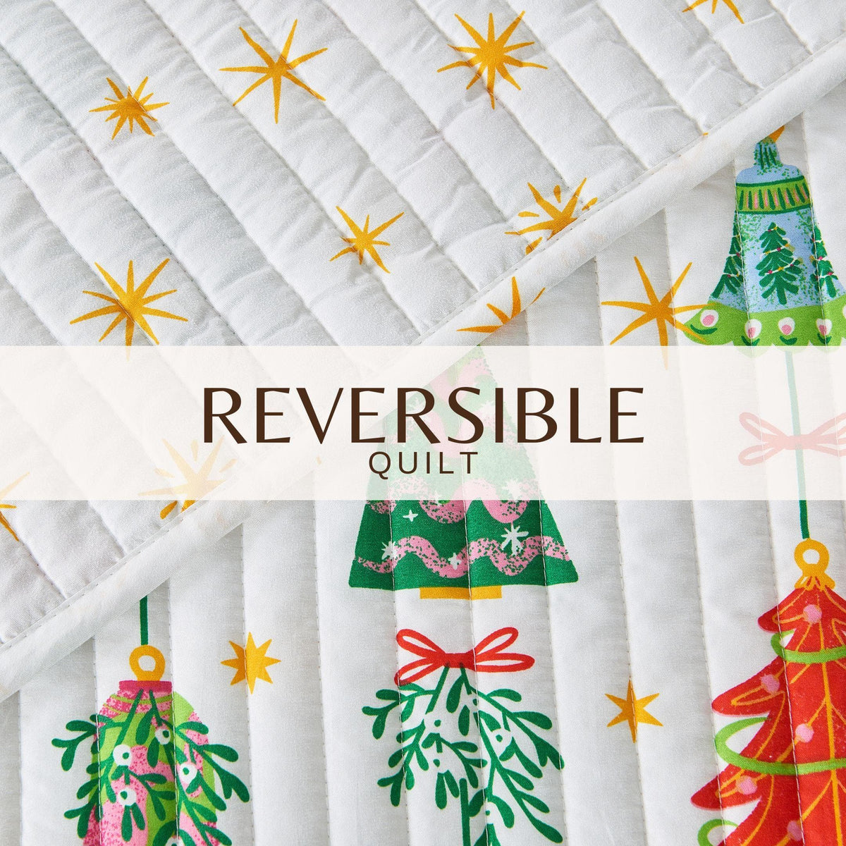 Colorful Holiday Quilt Set - Midnight Magic, photo 40 of 42