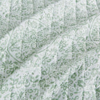 Floral Medallion Printed Microfiber Quilt Set - Kaleigh Collection, photo 5 of 10