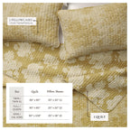 Floral Printed Cotton Quilt Set - Corin Collection, photo 14 of 15
