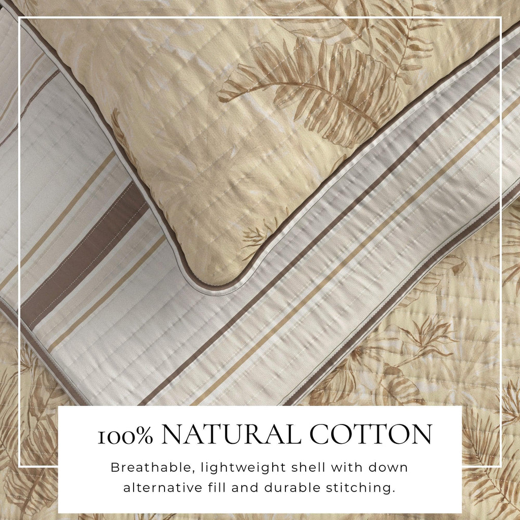 Floral Printed Cotton Quilt Set - Mendocino Collection, photo 2 of 12