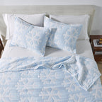 Matelassé Snowflake Quilt Set - Nino Collection, photo 2 of 24
