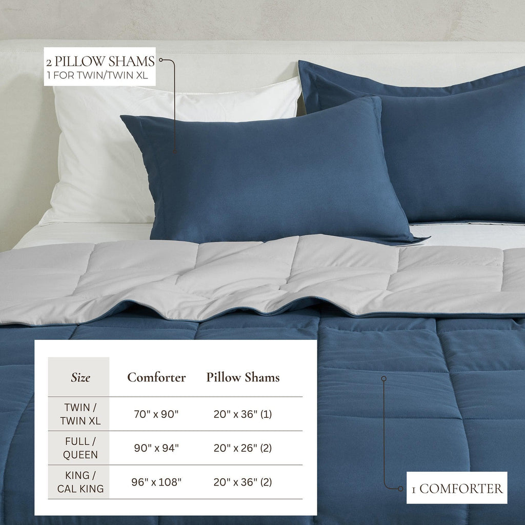 Reversible Comforter Set - Odette, photo 34 of 96