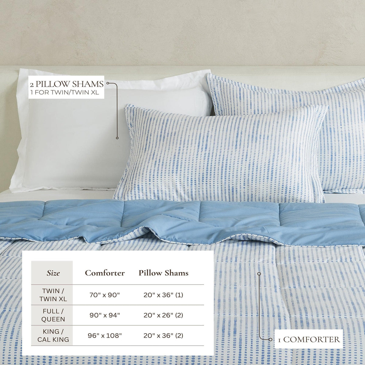 Reversible Comforter Set - Odette, photo 82 of 96