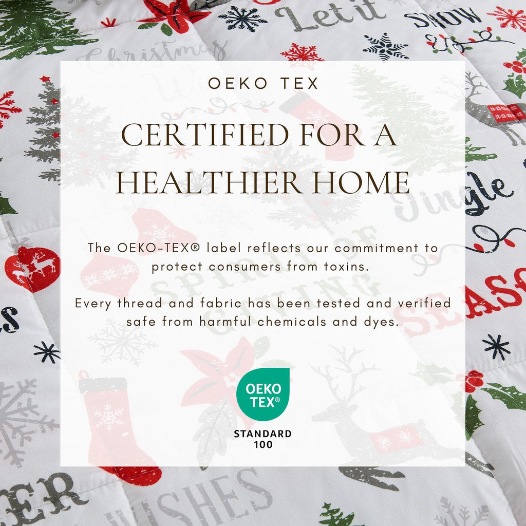 Reversible Christmas Comforter and Sham Set - Holiday Lodge, photo 10 of 120