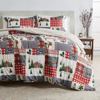 Reversible Christmas Comforter and Sham Set - Holiday Lodge, photo 13 of 120