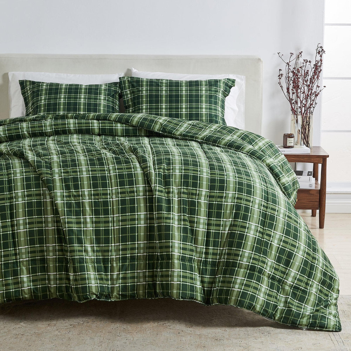 Reversible Christmas Comforter and Sham Set - Holiday Lodge, photo 19 of 120