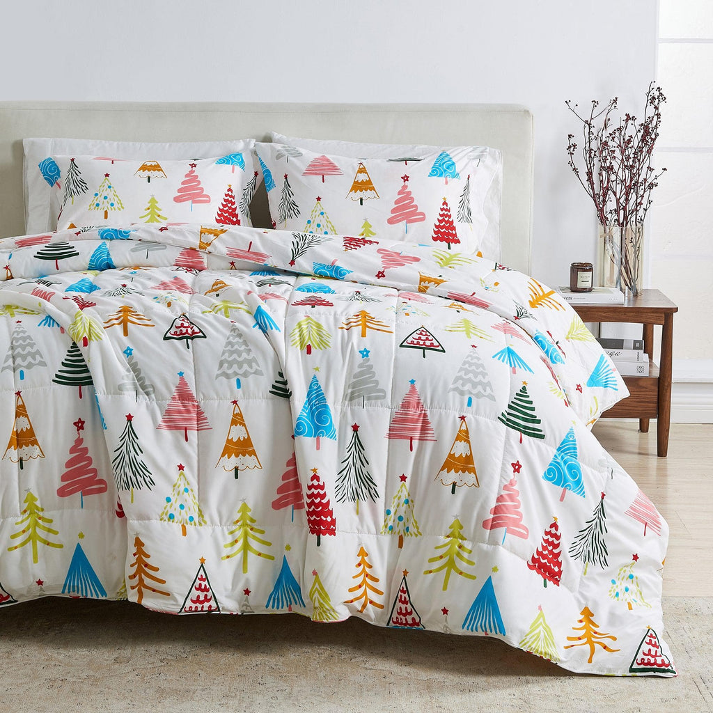 Reversible Christmas Comforter and Sham Set - Holiday Lodge, photo 25 of 120