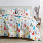 Reversible Christmas Comforter and Sham Set - Holiday Lodge, photo 25 of 120