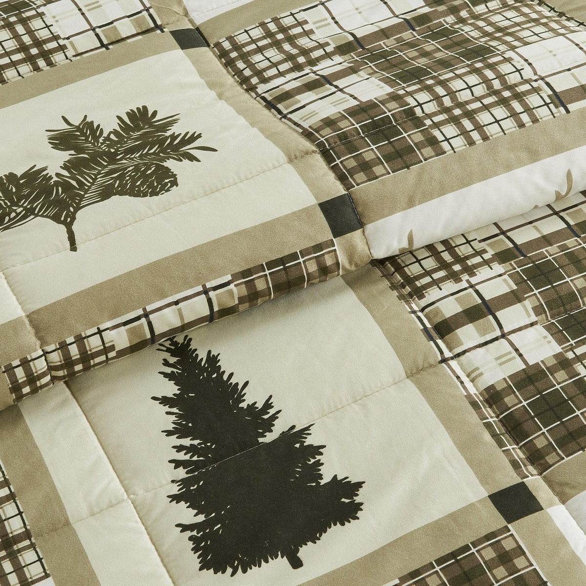Reversible Christmas Comforter and Sham Set - Holiday Lodge, photo 33 of 120