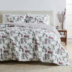 Reversible Christmas Comforter and Sham Set - Holiday Lodge, photo 37 of 120