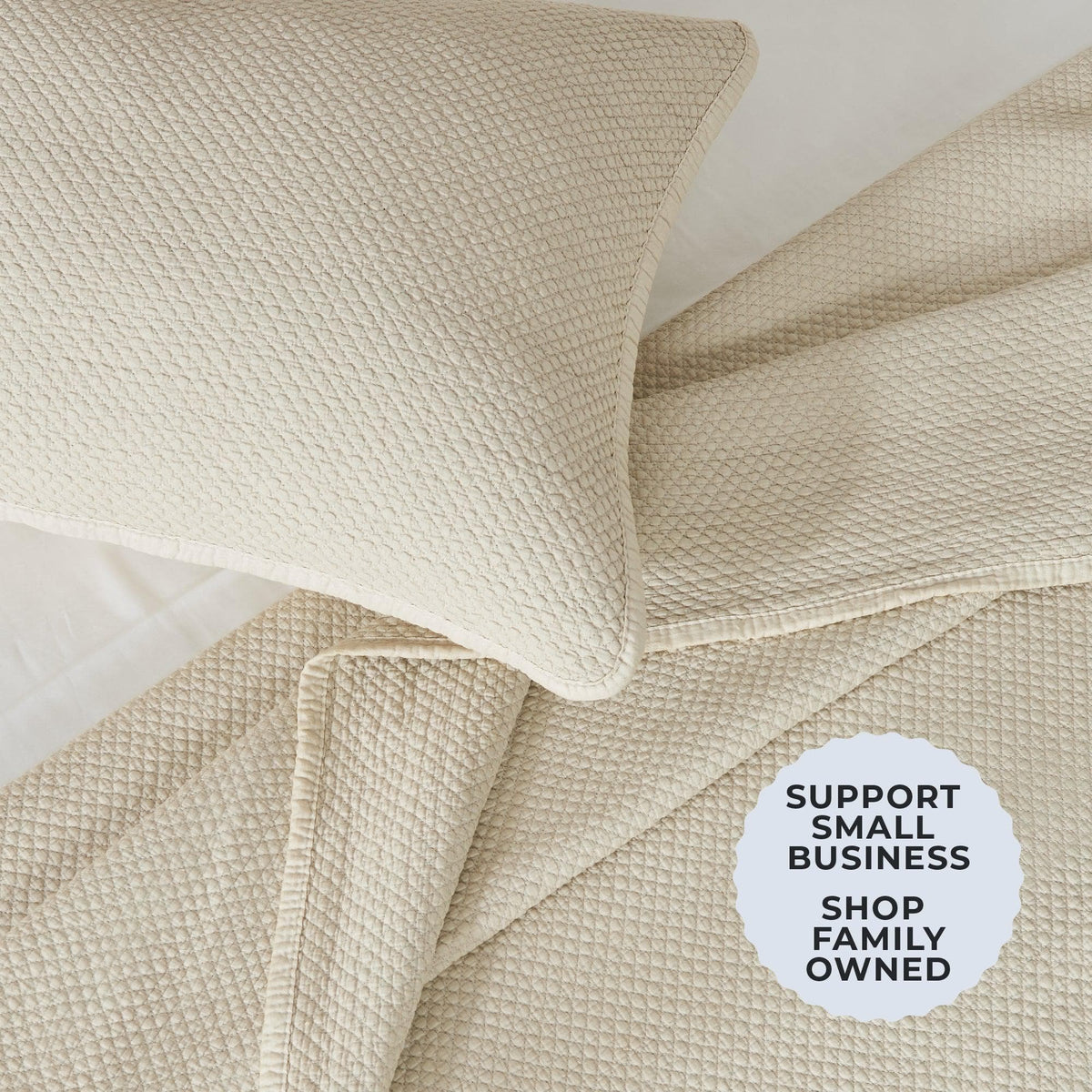 Stonewashed Relaxed Quilt Set - Vittoria Collection, photo 5 of 26