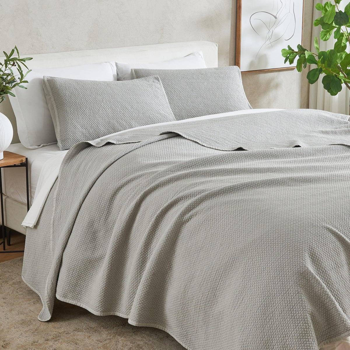 Stonewashed Relaxed Quilt Set - Vittoria Collection, photo 16 of 26