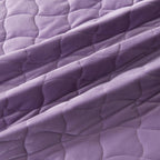 Velvet Box-Stitched Quilt Set - Vivica, photo 15 of 48