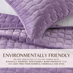 Velvet Box-Stitched Quilt Set - Vivica, photo 17 of 48