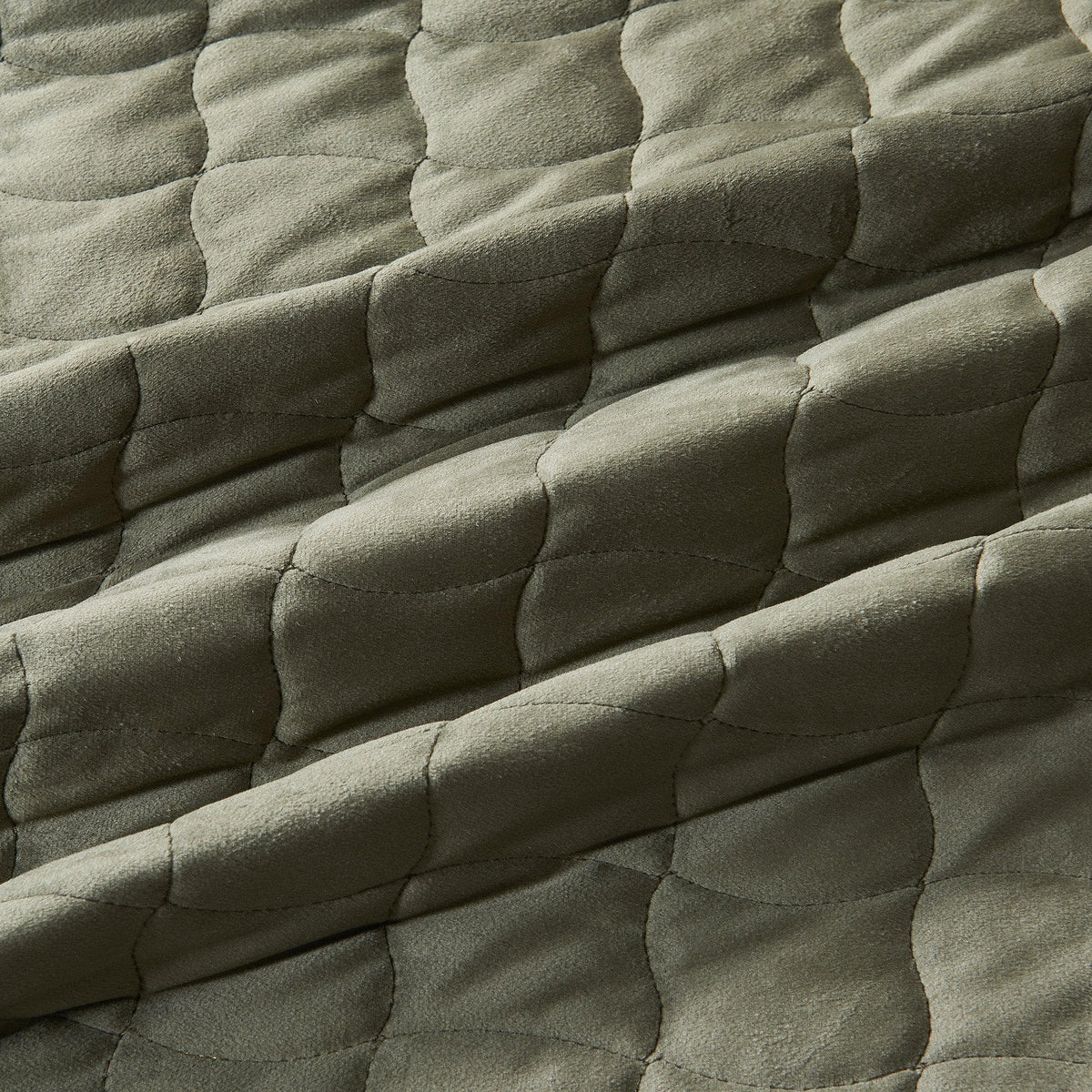 Velvet Box-Stitched Quilt Set - Vivica, photo 21 of 48