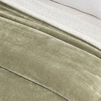 Velvet Plush Sherpa Luxury Bed Blanket - Kinsley, photo 104 of 146