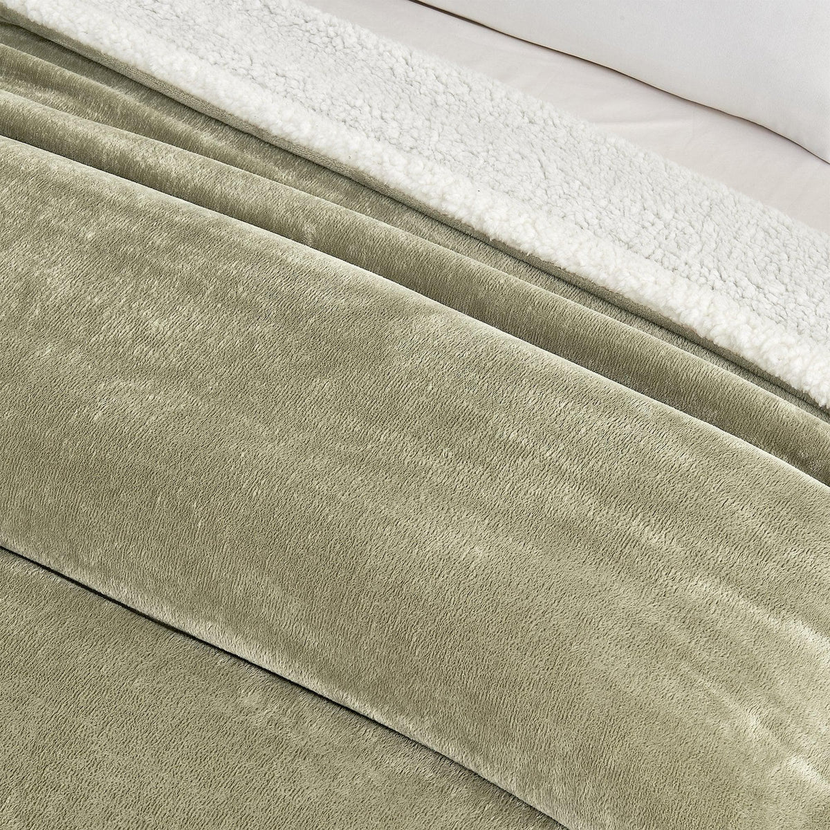 Velvet Plush Sherpa Luxury Bed Blanket - Kinsley, photo 104 of 146