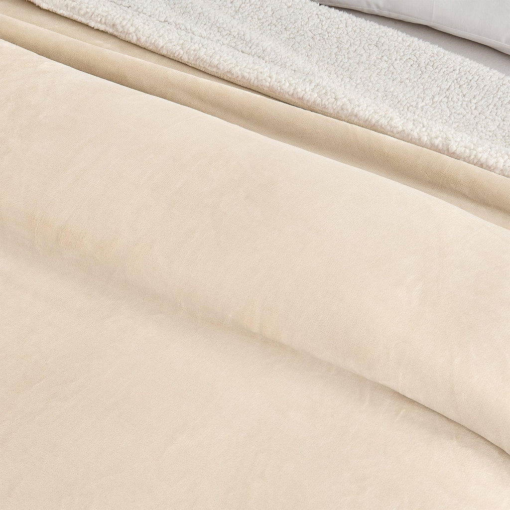 Velvet Plush Sherpa Luxury Bed Blanket - Kinsley, photo 109 of 146
