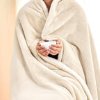 Velvet Plush Sherpa Luxury Bed Blanket - Kinsley, photo 111 of 146