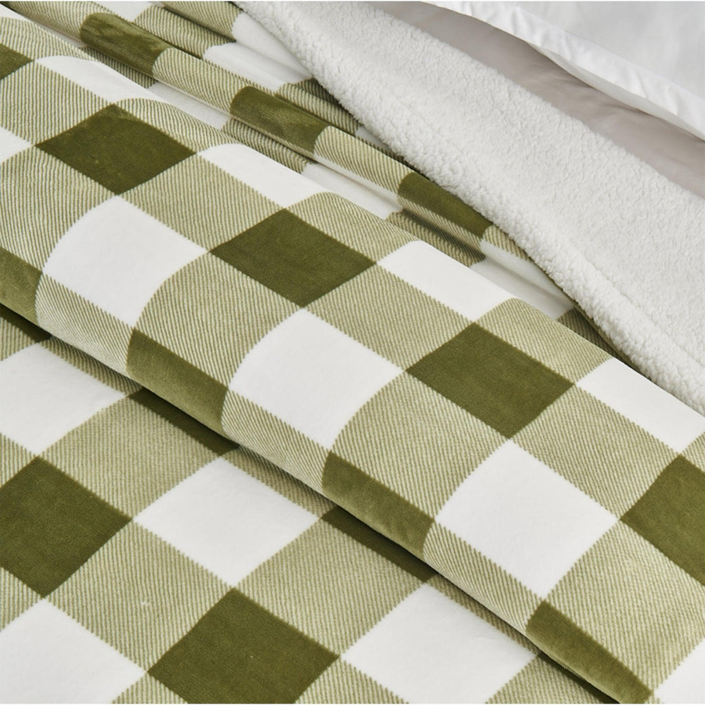 Velvet Plush Sherpa Luxury Bed Blanket - Kinsley, photo 114 of 146
