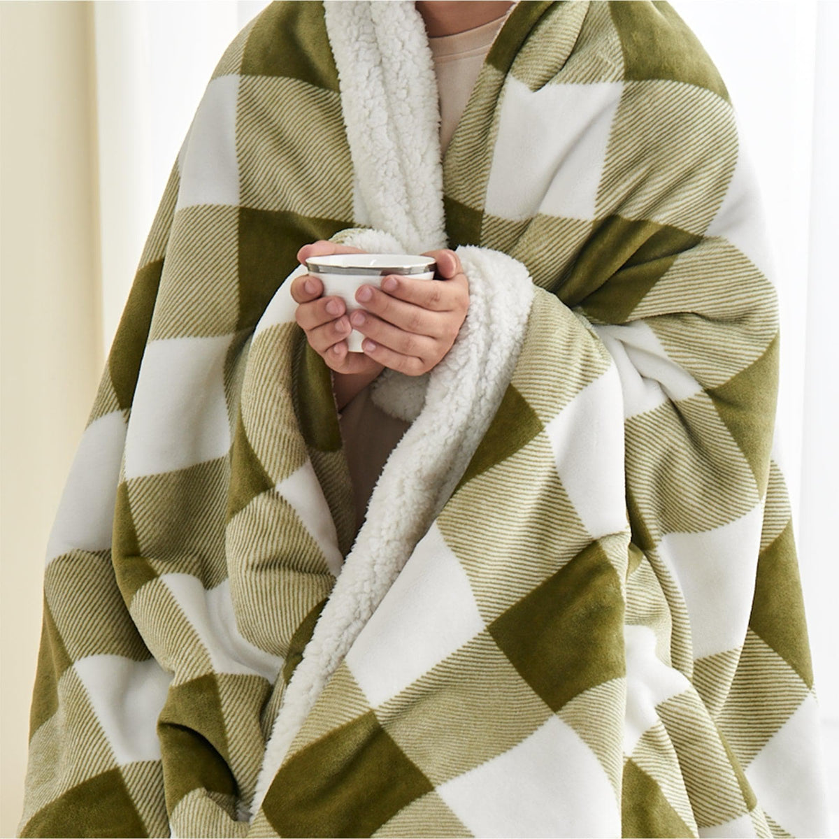 Velvet Plush Sherpa Luxury Bed Blanket - Kinsley, photo 117 of 146