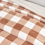 Velvet Plush Sherpa Luxury Bed Blanket - Kinsley, photo 119 of 146