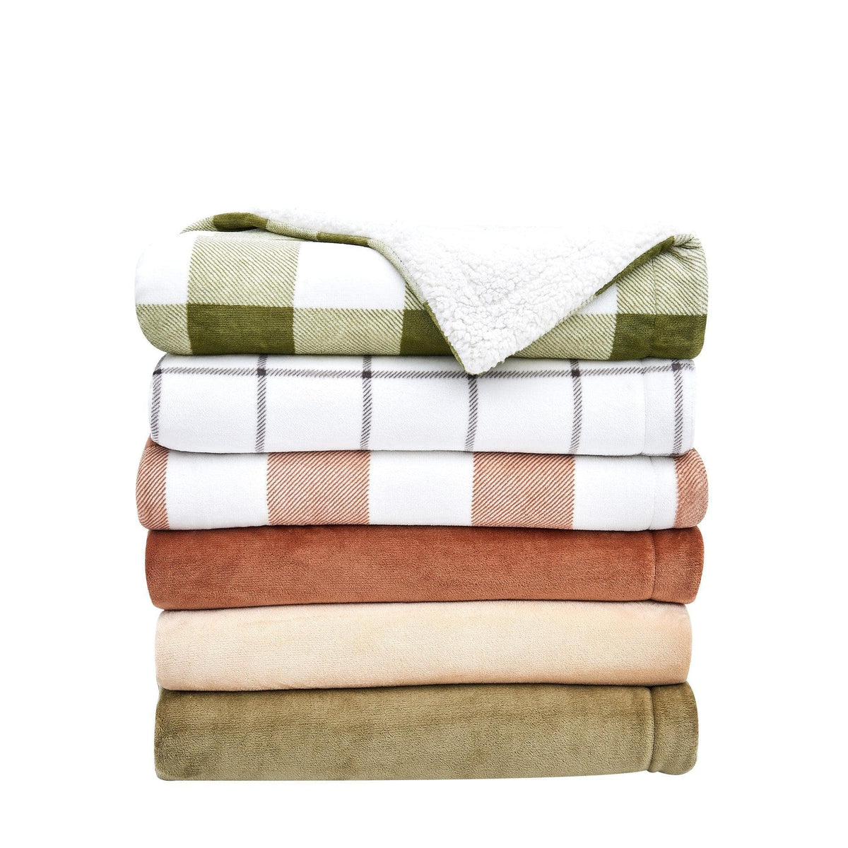 Velvet Plush Sherpa Luxury Bed Blanket - Kinsley, photo 123 of 146