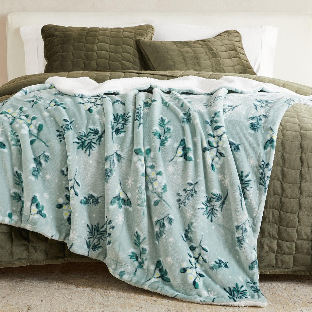 Velvet Plush Sherpa Luxury Bed Blanket - Kinsley, photo 129 of 146