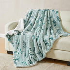 Velvet Plush Sherpa Luxury Bed Blanket - Kinsley, photo 131 of 146