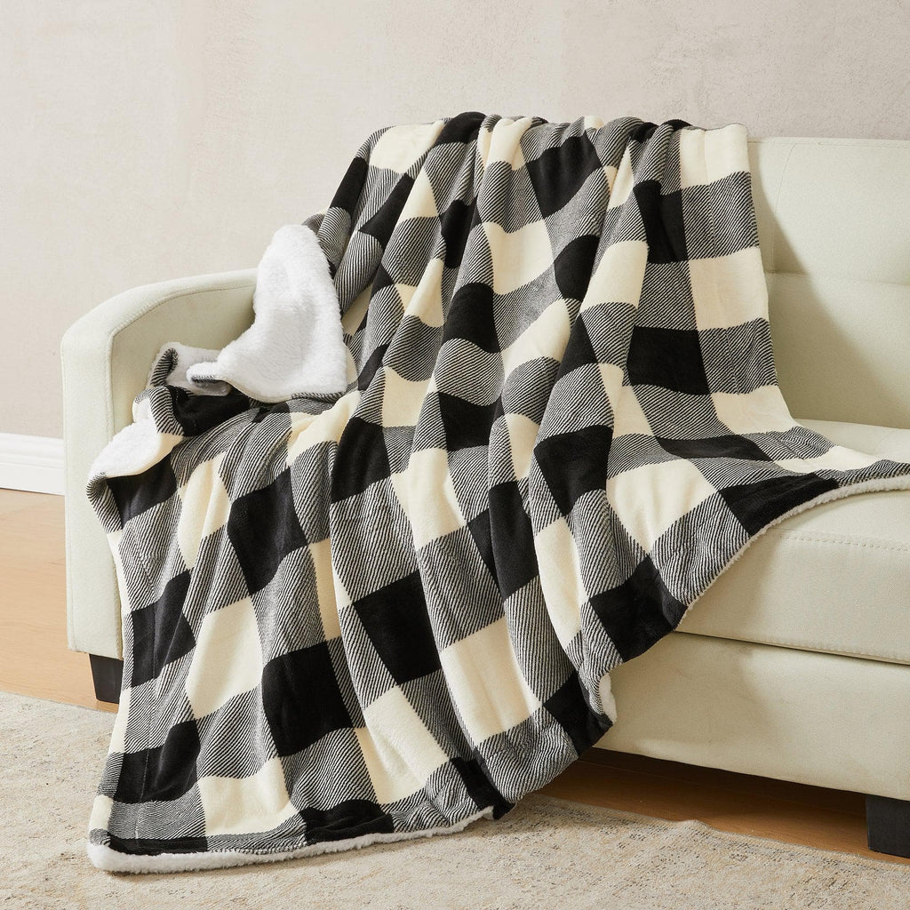 Velvet Plush Sherpa Luxury Bed Blanket - Kinsley, photo 143 of 146