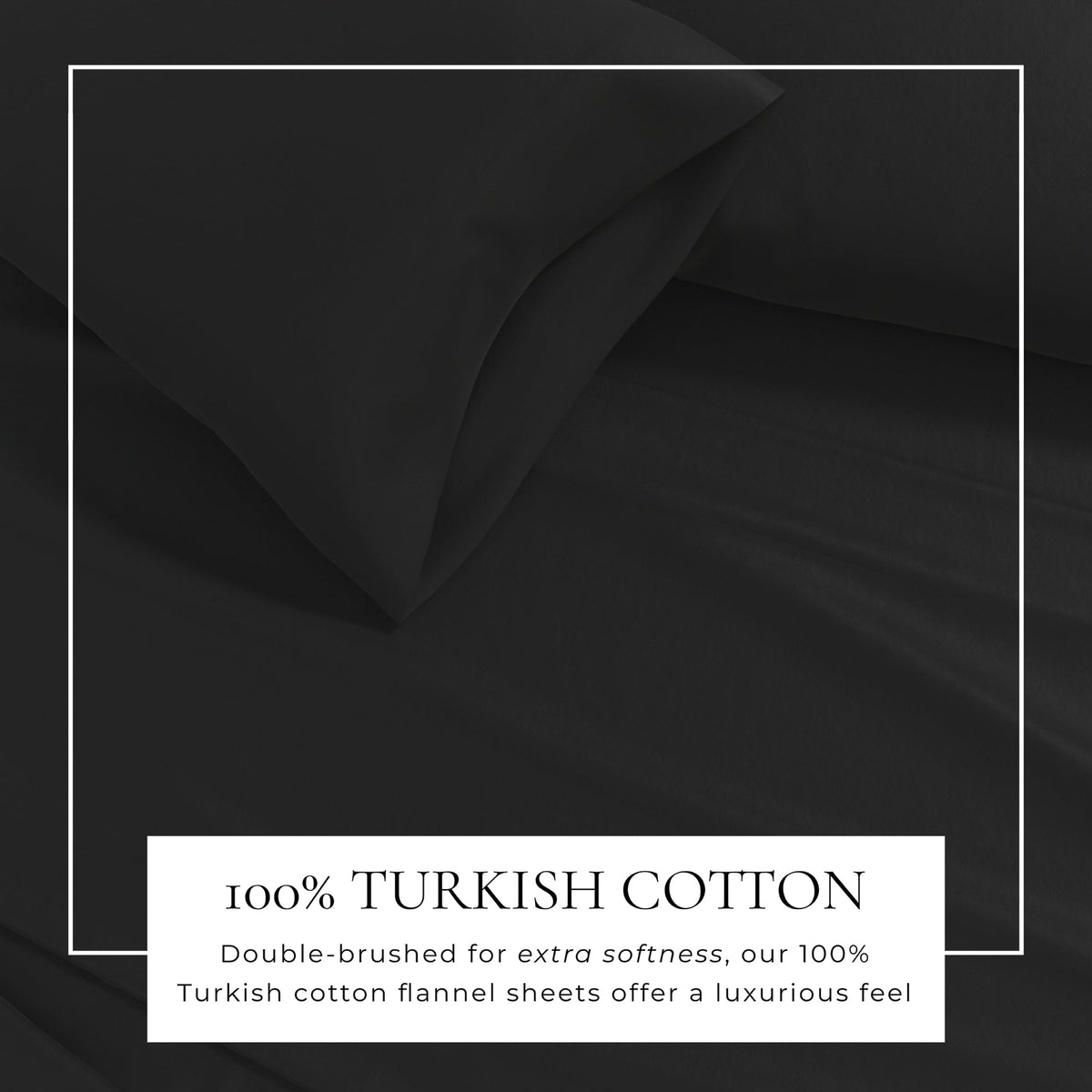 Cotton Solid Flannel Sheet - Nordic, photo 32 of 60