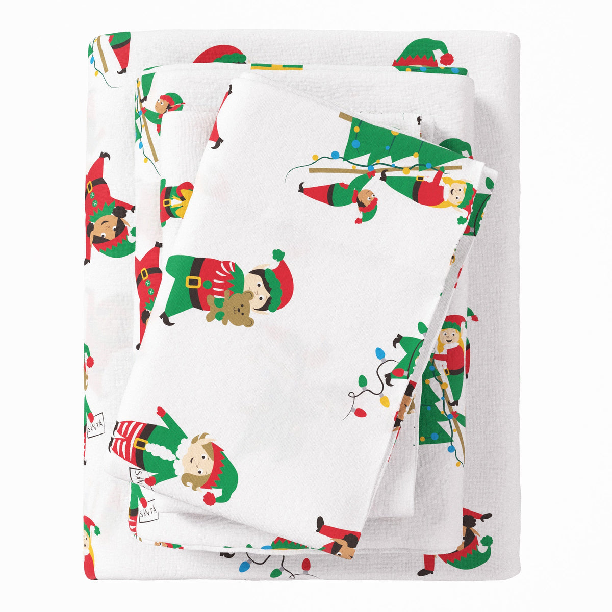 Turkish Cotton Christmas Flannel Sheet - Whittaker, photo 29 of 99