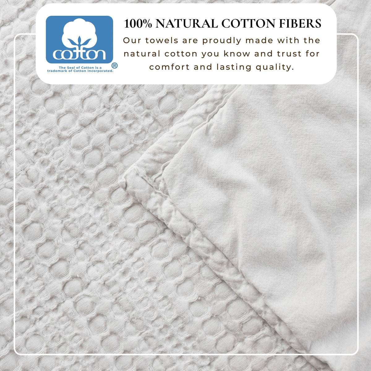 100% Cotton Honeycomb Waffle Garment Washed Quilt Set, photo 28 of 42