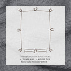 100% Cotton Honeycomb Waffle Duvet Set - Mattea, photo 41 of 42