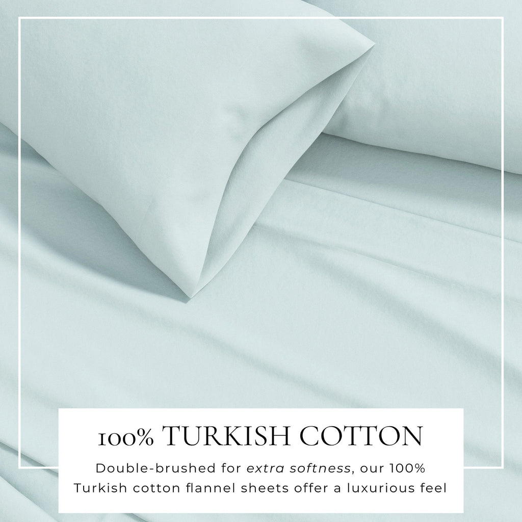 Cotton Solid Flannel Sheet - Nordic, photo 19 of 60