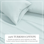 Cotton Solid Flannel Sheet - Nordic, photo 19 of 60