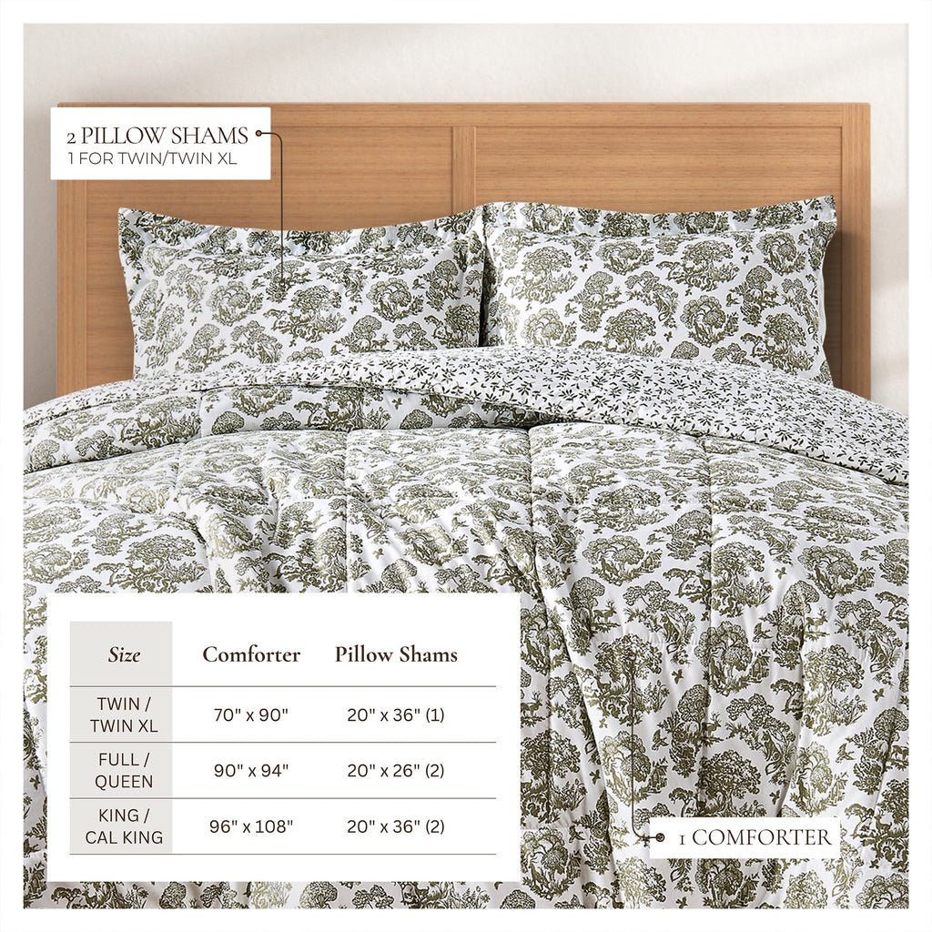Reversible Christmas Comforter and Sham Set - Holiday Lodge, photo 117 of 120