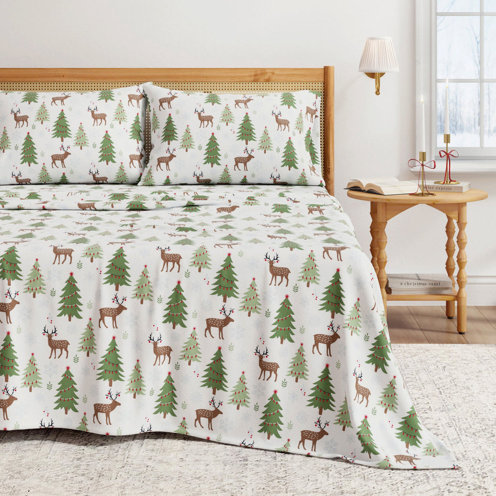 100% Turkish Cotton Flannel Sheet Set - Boulder Collection