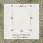 100% Cotton Honeycomb Waffle Duvet Set - Mattea, photo 35 of 42