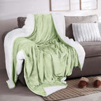 Velvet Plush Sherpa Bed Blanket - Sherpa Fleece, photo 61 of 69